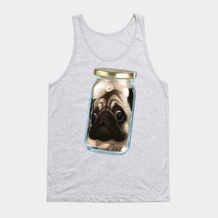 Fit In Pug Tank Top